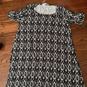 Patterned Swing Dress
